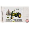 Image 1 : Repro Single Side Tin "John Deere 730 Advertisement" (12"H x 16"W)