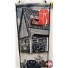 Image 3 : John Deere/Coca-Cola (Tapestry/Bell Pull) Wall Hanging "Fillin Up on Memories" (42"H x 8"W)