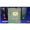 Image 2 : John Deere Binders (6) Containing Sales Manuals, Price List + One Vintage Binder w/4 Legged Deer (Se