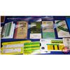 Image 5 : Tray Lot: John Deere Theme (Product Info Handbooks, Q& A Booklets, Vintage Farmer's Pocket Ledger No