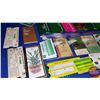 Image 6 : Tray Lot: John Deere Theme (Product Info Handbooks, Q& A Booklets, Vintage Farmer's Pocket Ledger No