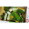Image 5 : John Deere Farm Implement Set:  Incl - Tractor, Wing Disc, Baler, Forage Harvester, Forage Wagon (Sc