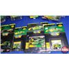 Image 2 : Tray Lot: John Deere Motorsports Race Cars (11 Pkgs) (Scale: 1/64 & 1/44)