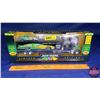 Image 1 : John Deere Motorsports Premier Diecast Transporter w/Stock Car 1996 Collector Series - Limited Editi