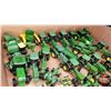 Image 2 : Tray Lot: John Variety of Tractors & Implements (Scale: 1/64) (See Pics!)