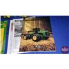 Image 4 : Tray Lot: John Deere Tractors (3) & Implements (3) & 1997 Toy Catalog (Scales: 1/64) (See Pics!)