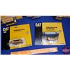 Image 4 : Tray Lot: CAT Tractors & Implements (5 Pkgs) (Scale: 1/64)
