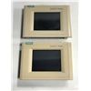 Image 1 : (2) Siemens 1P 6AV6 545-0BC15-2AX0 Touch Panel TP 170B Color