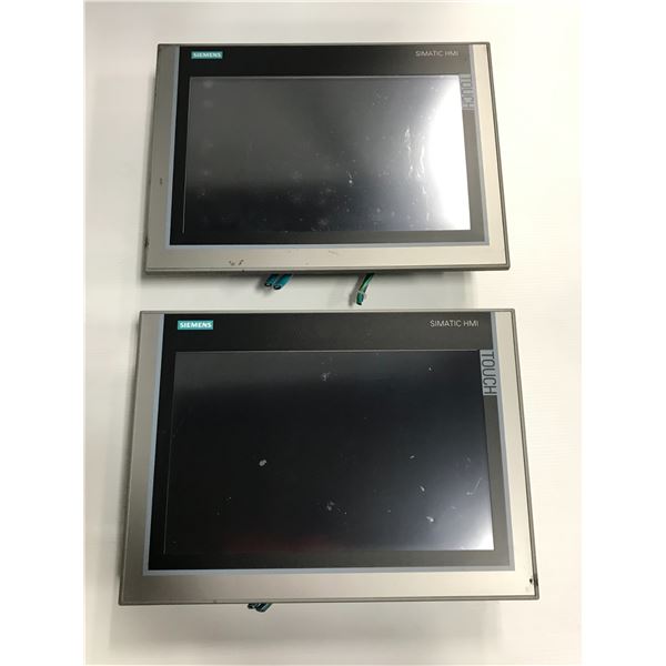 (2) - Siemens 6AV2 124-0MC01-0AX0 TP1200 Comfort Screens