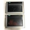 Image 1 : (2) - Siemens 6AV2 124-0JC01-0AX0 TP900 Comfort Touch Screens