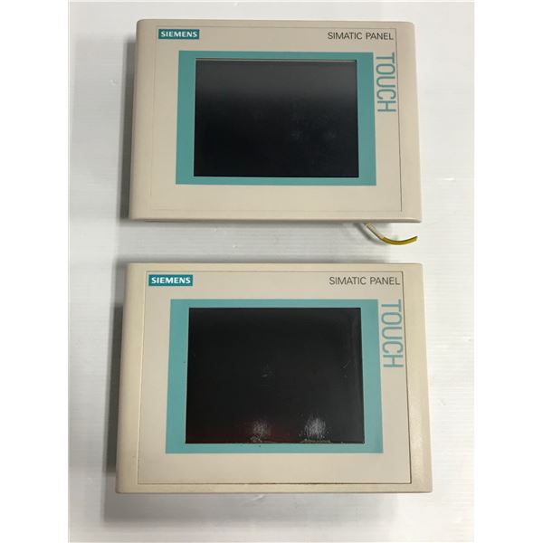 (2) Siemens # 6AV6 642-0BA01-1AX1 Screens