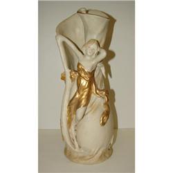 FIGURAL PORCELAIN VASE