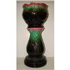Image 1 : MAJOLICA STYLE JARDINIERE & PEDESTAL