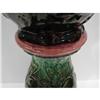 Image 5 : MAJOLICA STYLE JARDINIERE & PEDESTAL