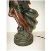 Image 3 : CAST RESIN FIGURAL LAMP