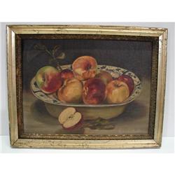 OIL ON BOARD STILL LIFE PAINTING