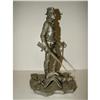 Image 4 : FRANKLIN MINT CAVALRYMAN PEWTER FIGURINE