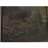 Image 4 : OIL ON BOARD ELK PAINTING