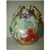 Image 2 : HAND PAINTED PORCELAIN VASE