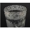 Image 4 : CUT GLASS VASE