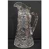 Image 1 : CUT GLASS PITCHER