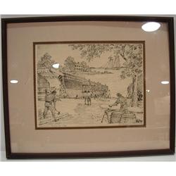 JOHN MOLL MARYLAND PRINT
