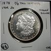 Image 1 : 1878 U.S. MORGAN SILVER DOLLAR