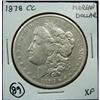 Image 1 : 1878-CC U.S. MORGAN SILVER DOLLAR