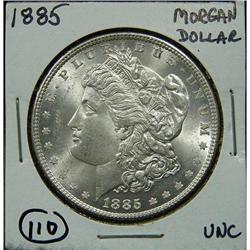 1885 U.S. MORGAN SILVER DOLLAR