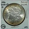 Image 1 : 1886 U.S. MORGAN SILVER DOLLAR