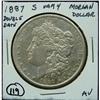 Image 1 : 1887-S U.S. MORGAN SILVER DOLLAR