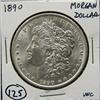 Image 1 : 1890 U.S. MORGAN SILVER DOLLAR