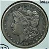 Image 2 : 1890-CC U.S. MORGAN SILVER DOLLAR
