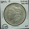 Image 1 : 1892-O U.S. MORGAN SILVER DOLLAR