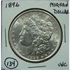 Image 1 : 1896 U.S. MORGAN SILVER DOLLAR