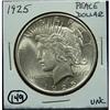 Image 1 : 1925 U.S. PEACE DOLLAR