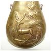 Image 3 : EARLY STAG DECORATED POWDER FLASK