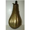 Image 1 : EARLY BRASS POWDER FLASK