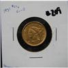 Image 1 : 1851 $2 ½ U.S. LIBERTY GOLD COIN