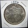 Image 1 : 1886 U.S. MORGAN SILVER DOLLAR