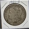 Image 1 : 1901-O U.S. MORGAN SILVER DOLLAR
