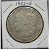 Image 1 : 1921-S U.S. MORGAN SILVER DOLLAR