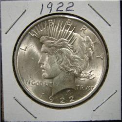 1922 U.S. PEACE DOLLAR