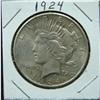 Image 1 : 1924 U.S. PEACE DOLLAR