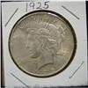 Image 1 : 1925 U.S. PEACE DOLLAR