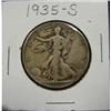 Image 1 : 1935-S U.S. WALKING LIBERTY HALF DOLLAR
