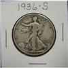 Image 1 : 1936-S U.S. WALKING LIBERTY HALF DOLLAR