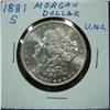 Image 1 : 1881-S U.S. MORGAN SILVER DOLLAR