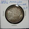 Image 1 : 1886 U.S. MORGAN SILVER DOLLAR