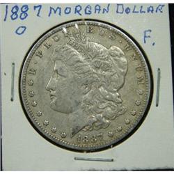 1887-O U.S. MORGAN SILVER DOLLAR